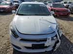 2015 Dodge Dart Sxt White vin: 1C3CDFBB8FD251700