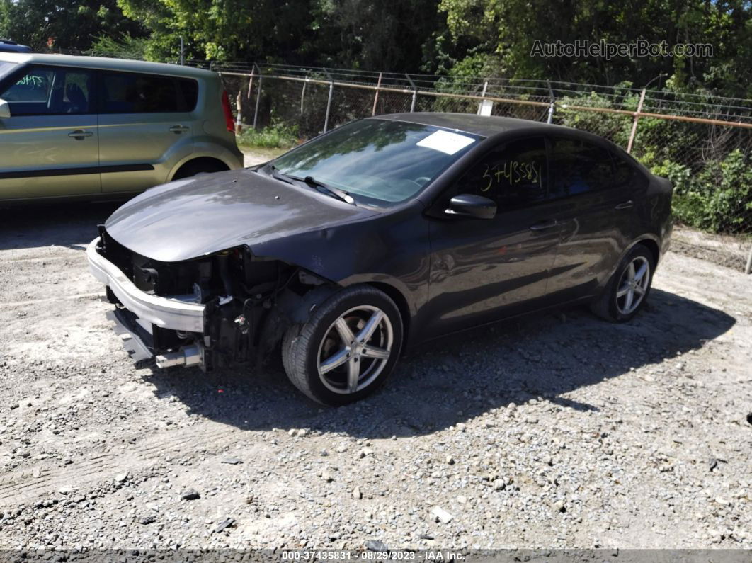 2015 Dodge Dart Sxt Gray vin: 1C3CDFBB8FD253463