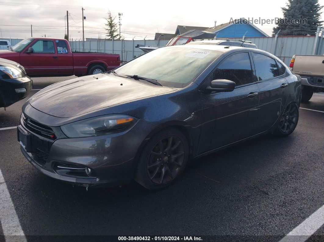 2015 Dodge Dart Sxt Gray vin: 1C3CDFBB8FD311135