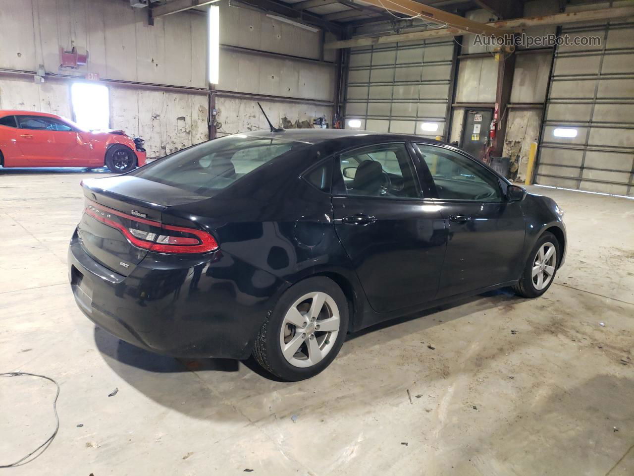 2015 Dodge Dart Sxt Black vin: 1C3CDFBB8FD345334