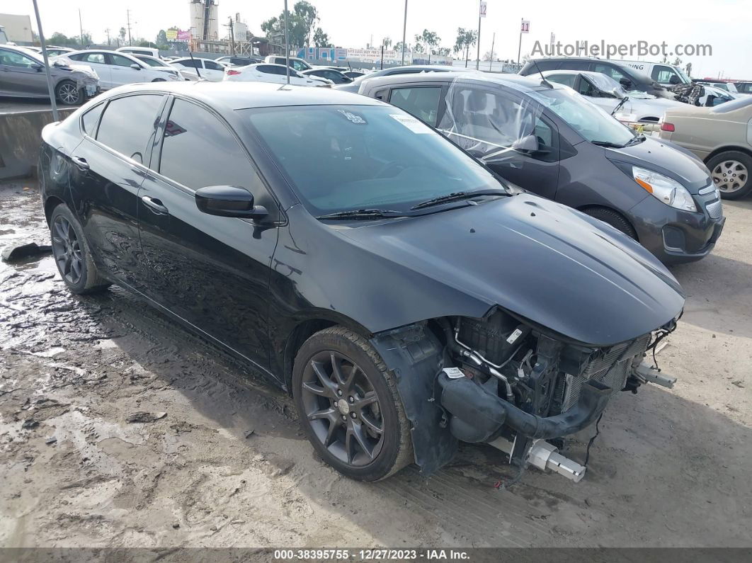 2015 Dodge Dart Sxt Black vin: 1C3CDFBB8FD403684