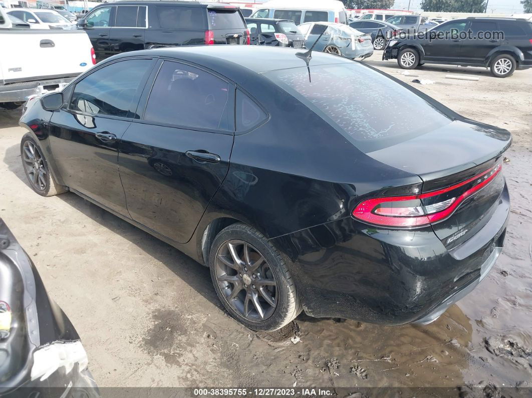 2015 Dodge Dart Sxt Black vin: 1C3CDFBB8FD403684