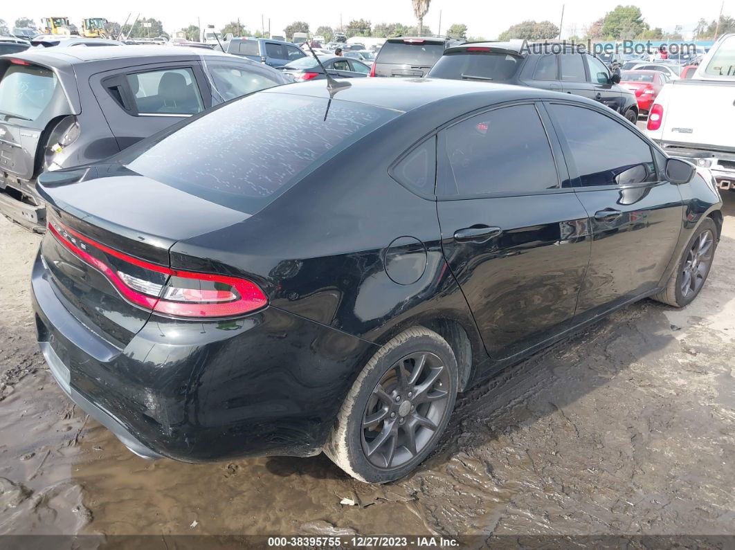 2015 Dodge Dart Sxt Black vin: 1C3CDFBB8FD403684