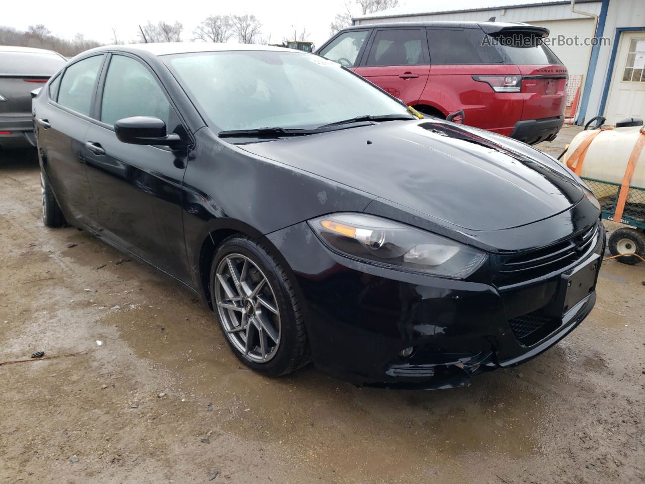 2015 Dodge Dart Sxt Черный vin: 1C3CDFBB8FD404396