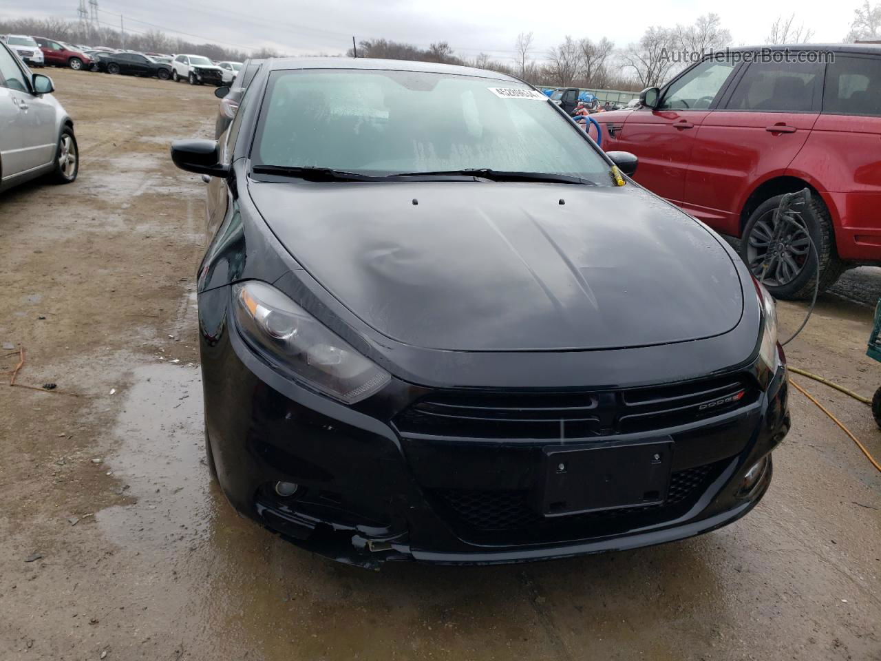 2015 Dodge Dart Sxt Черный vin: 1C3CDFBB8FD404396