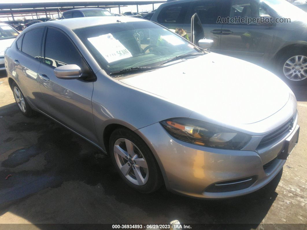 2015 Dodge Dart Sxt Silver vin: 1C3CDFBB9FD140671