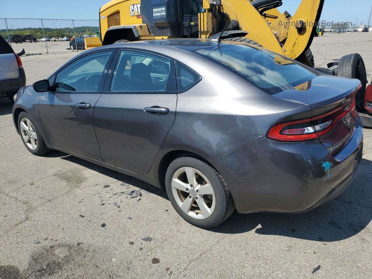 2015 Dodge Dart Sxt Charcoal vin: 1C3CDFBB9FD174447