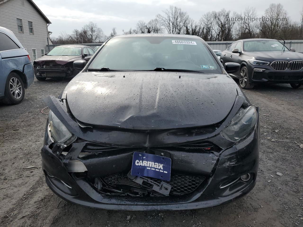 2015 Dodge Dart Sxt Black vin: 1C3CDFBB9FD253696