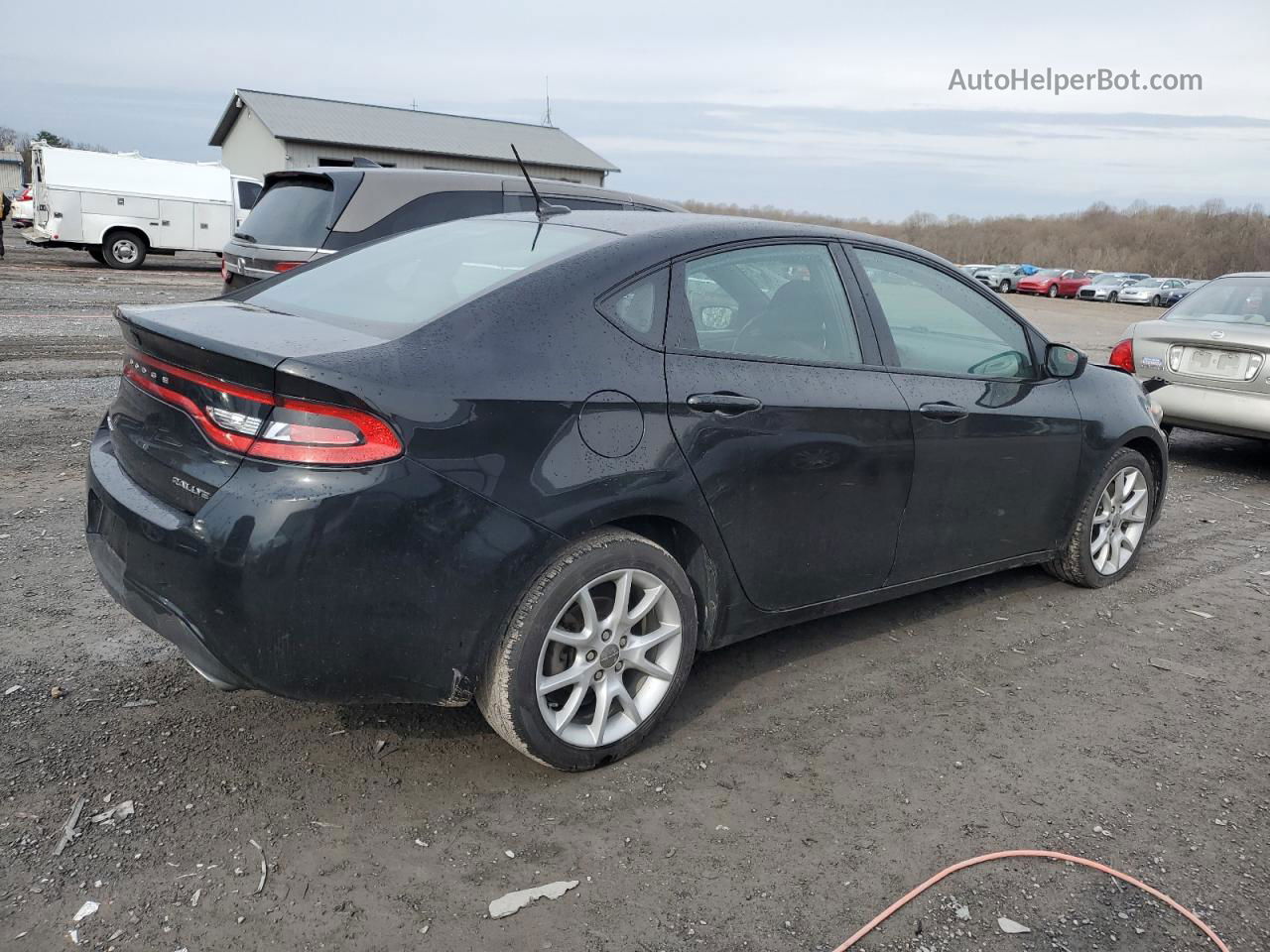 2015 Dodge Dart Sxt Black vin: 1C3CDFBB9FD253696