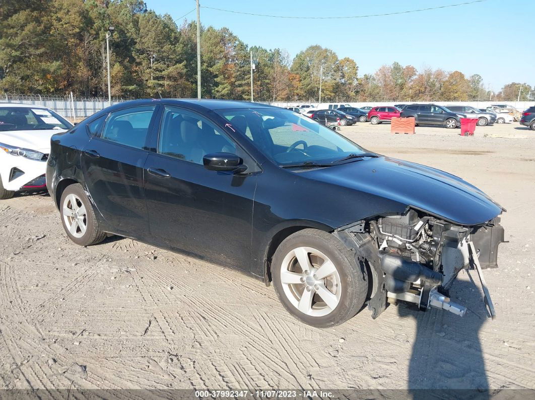 2015 Dodge Dart Sxt Black vin: 1C3CDFBB9FD275911