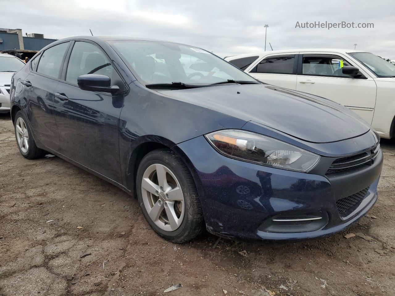 2015 Dodge Dart Sxt Blue vin: 1C3CDFBB9FD299349