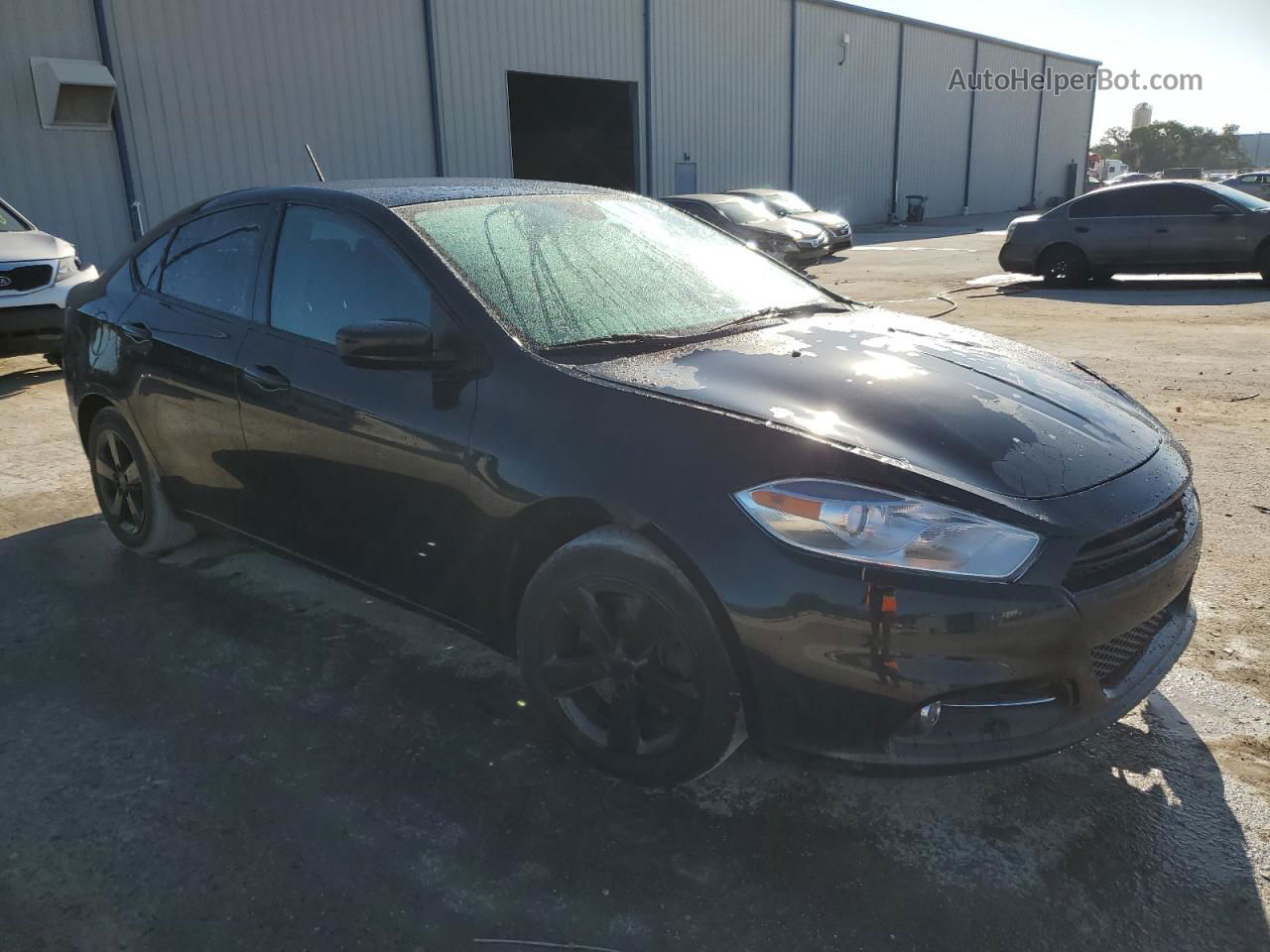 2015 Dodge Dart Sxt Black vin: 1C3CDFBB9FD337131