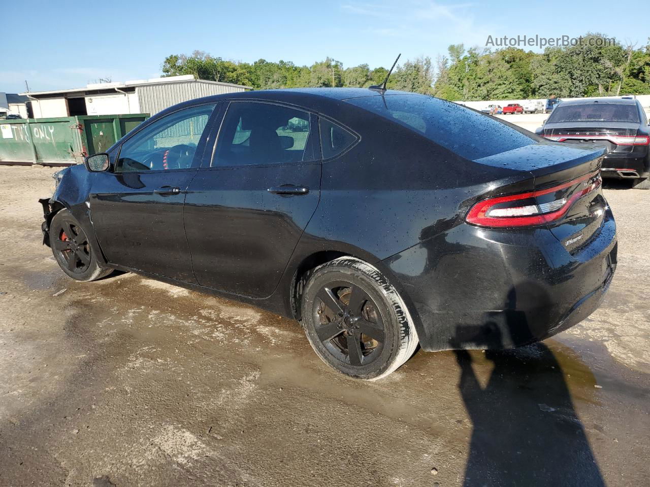 2015 Dodge Dart Sxt Black vin: 1C3CDFBB9FD337131