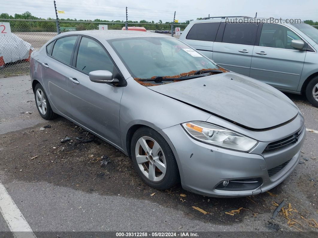 2015 Dodge Dart Sxt Gray vin: 1C3CDFBB9FD374129