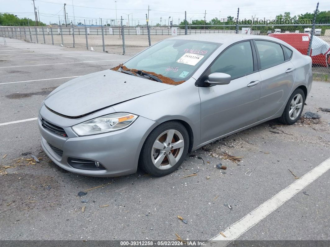 2015 Dodge Dart Sxt Gray vin: 1C3CDFBB9FD374129