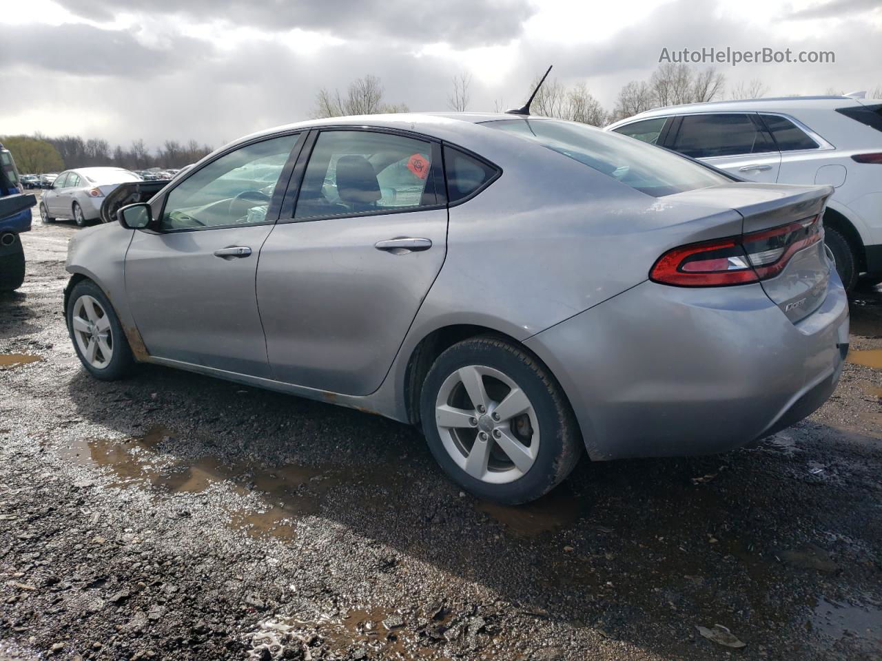 2015 Dodge Dart Sxt Серебряный vin: 1C3CDFBB9FD390492