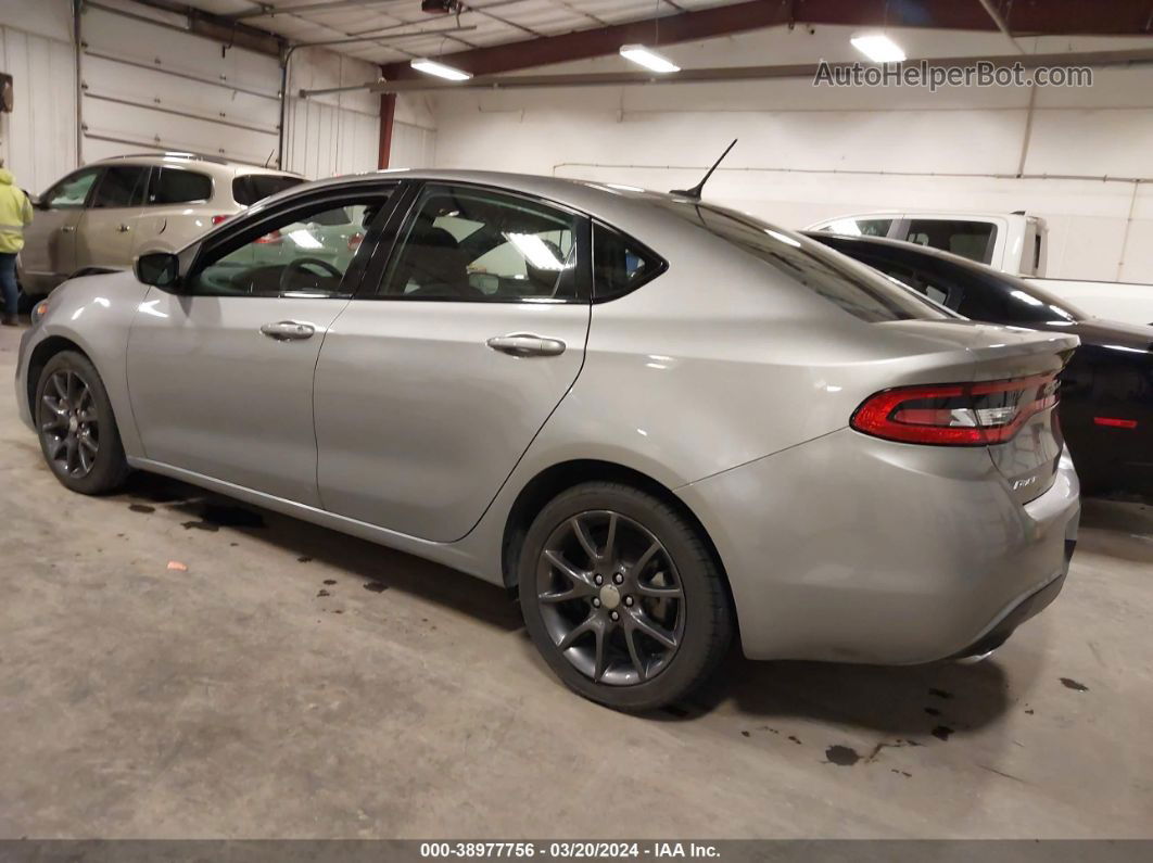 2015 Dodge Dart Sxt Silver vin: 1C3CDFBB9FD410756