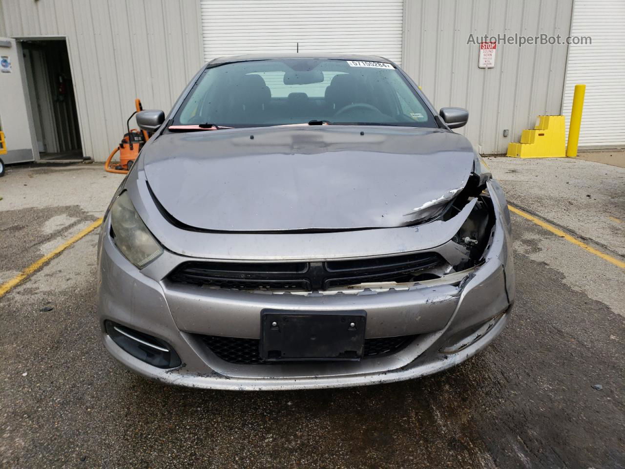 2015 Dodge Dart Sxt Gray vin: 1C3CDFBBXFD315350