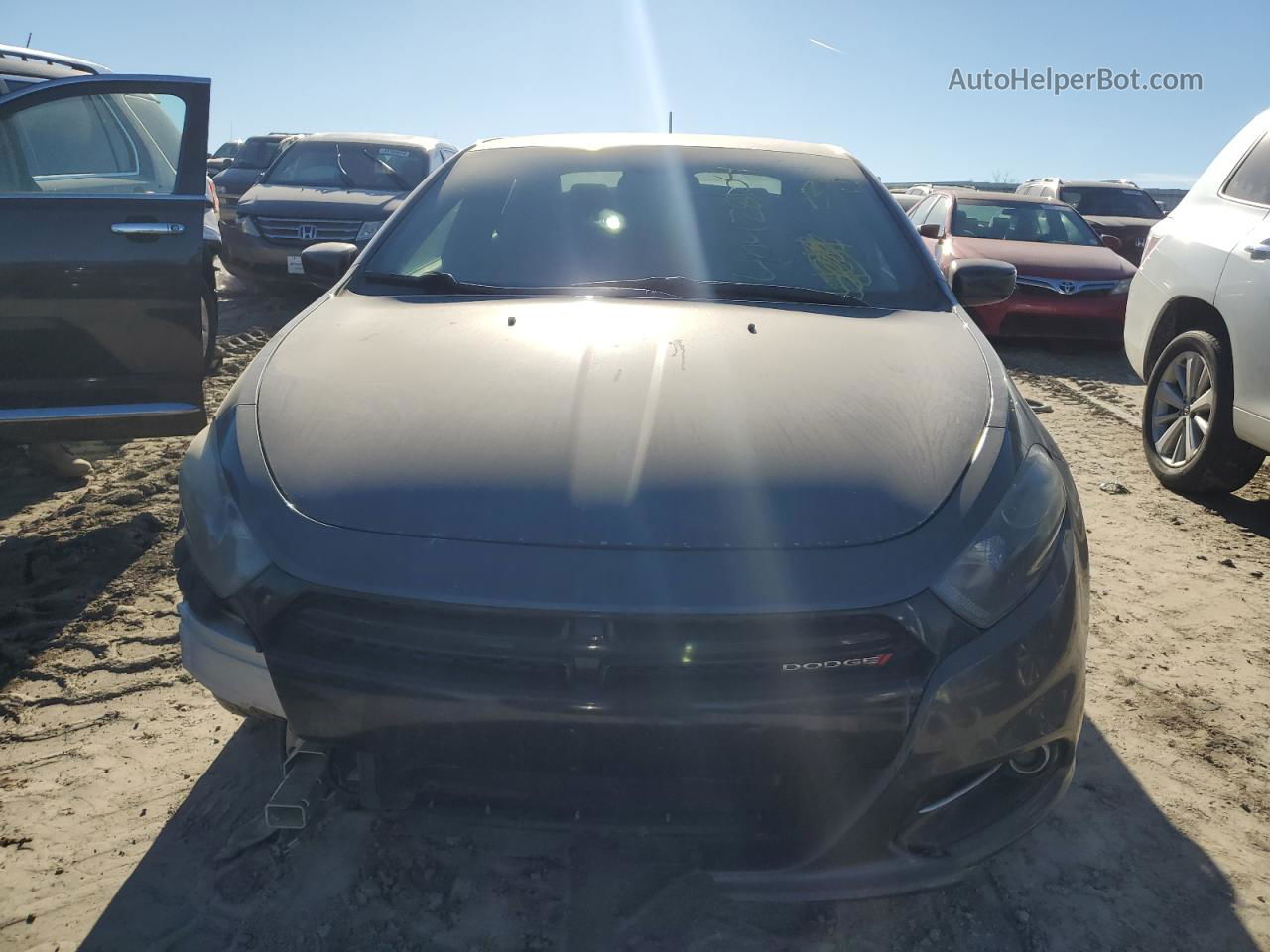 2015 Dodge Dart Sxt Черный vin: 1C3CDFBBXFD363415