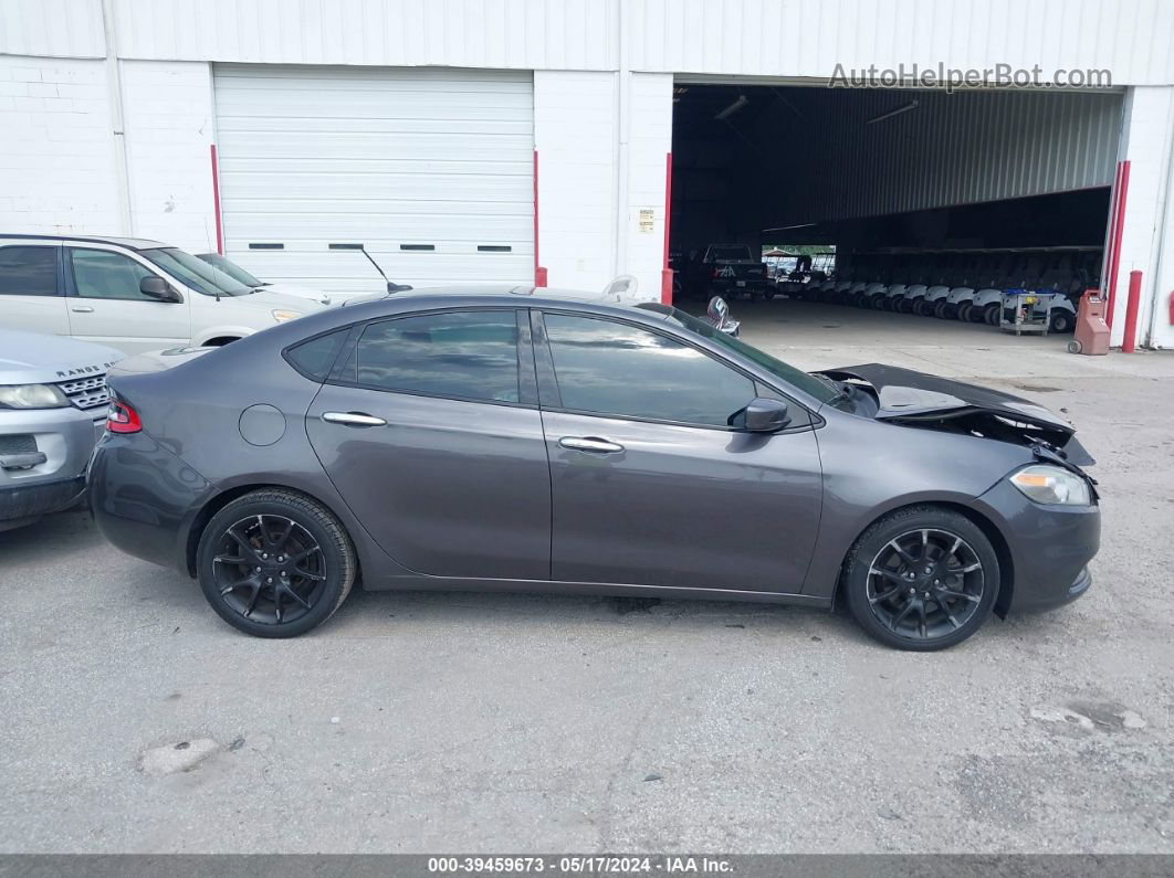 2015 Dodge Dart Limited Gray vin: 1C3CDFCB3FD166729