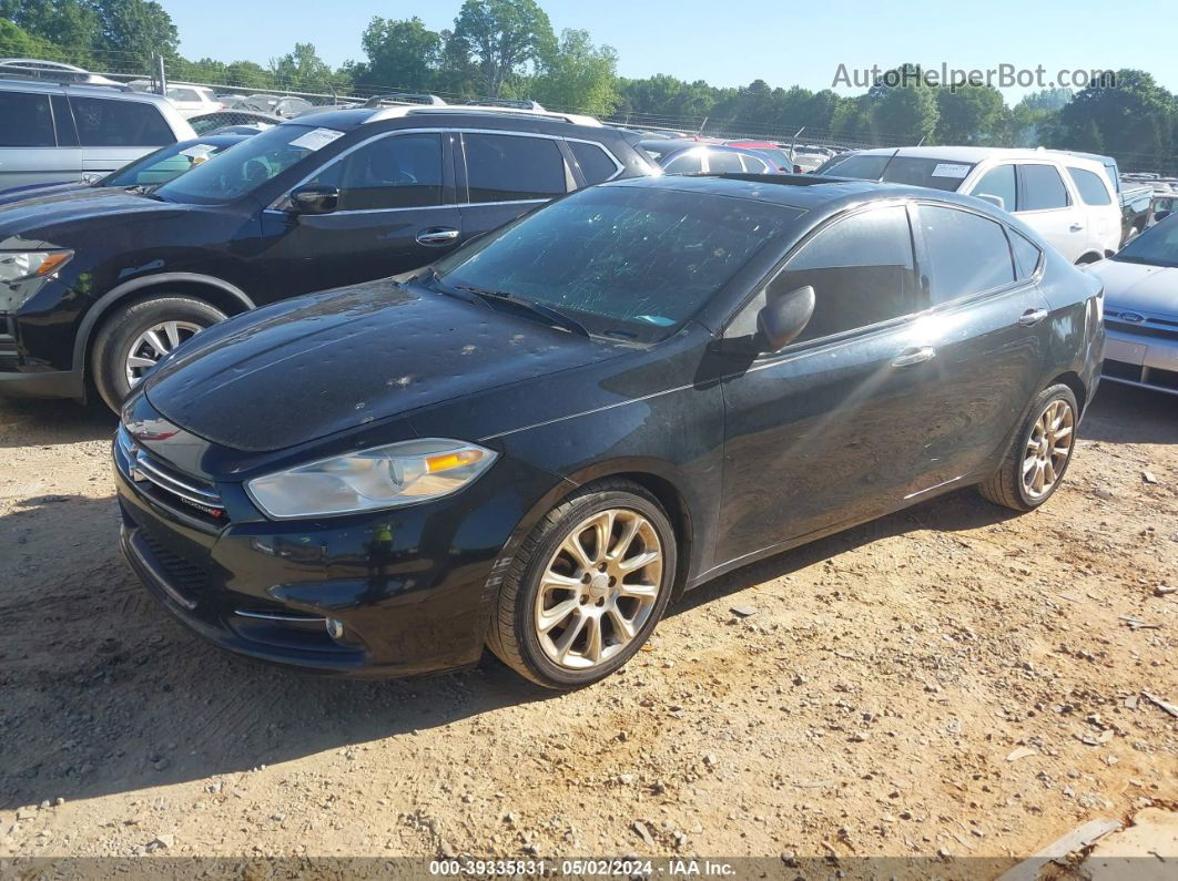 2015 Dodge Dart Limited Black vin: 1C3CDFCB3FD302602