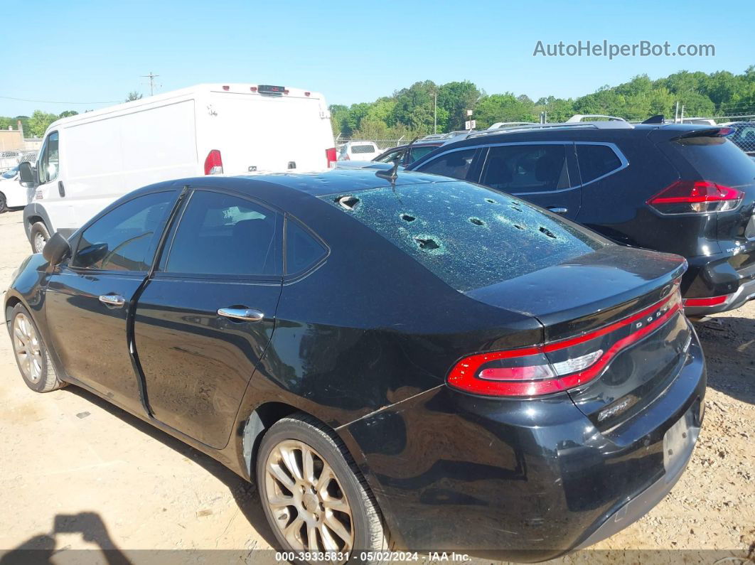 2015 Dodge Dart Limited Black vin: 1C3CDFCB3FD302602