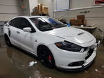 2015 Dodge Dart Limited White vin: 1C3CDFCB6FD414844