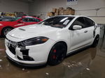 2015 Dodge Dart Limited White vin: 1C3CDFCB6FD414844