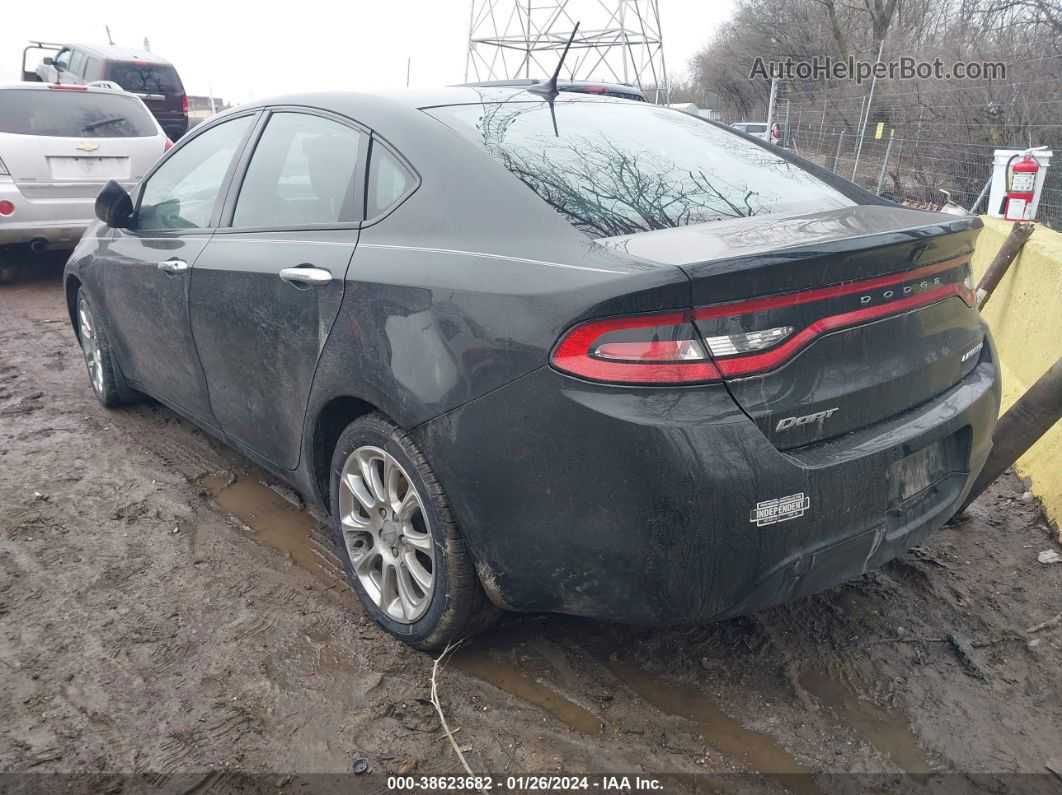 2015 Dodge Dart Limited Black vin: 1C3CDFCB8FD201006