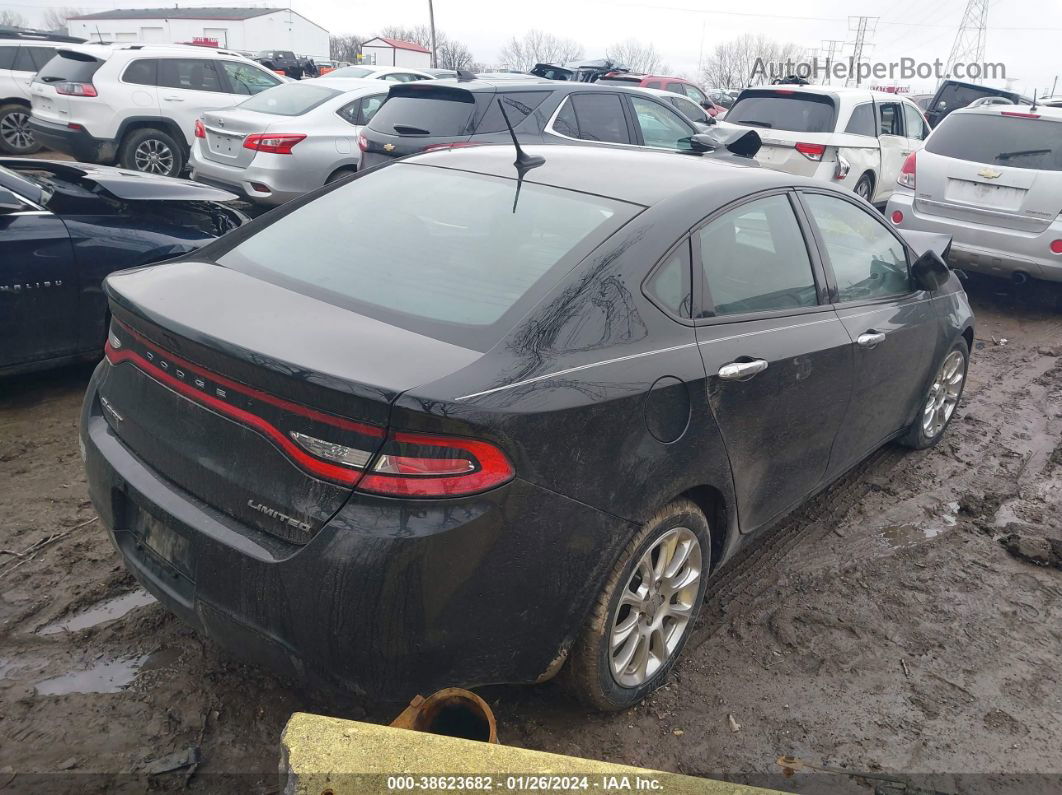 2015 Dodge Dart Limited Black vin: 1C3CDFCB8FD201006