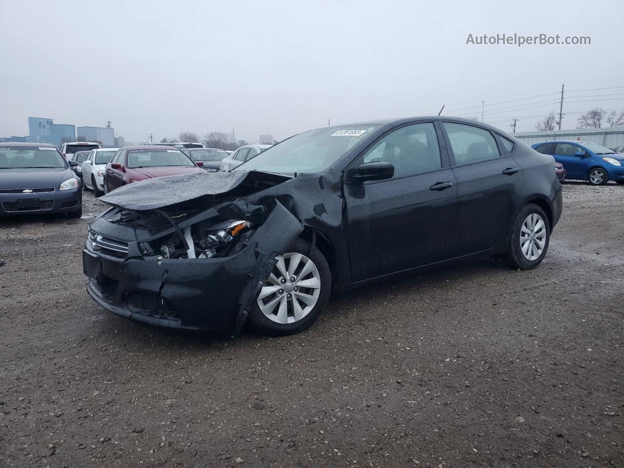 2015 Dodge Dart Se Aero Black vin: 1C3CDFDH3FD345923