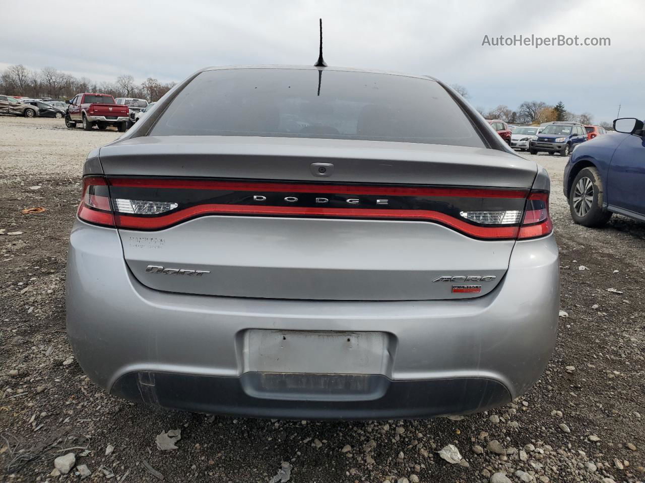 2015 Dodge Dart Se Aero Gray vin: 1C3CDFDH4FD302725