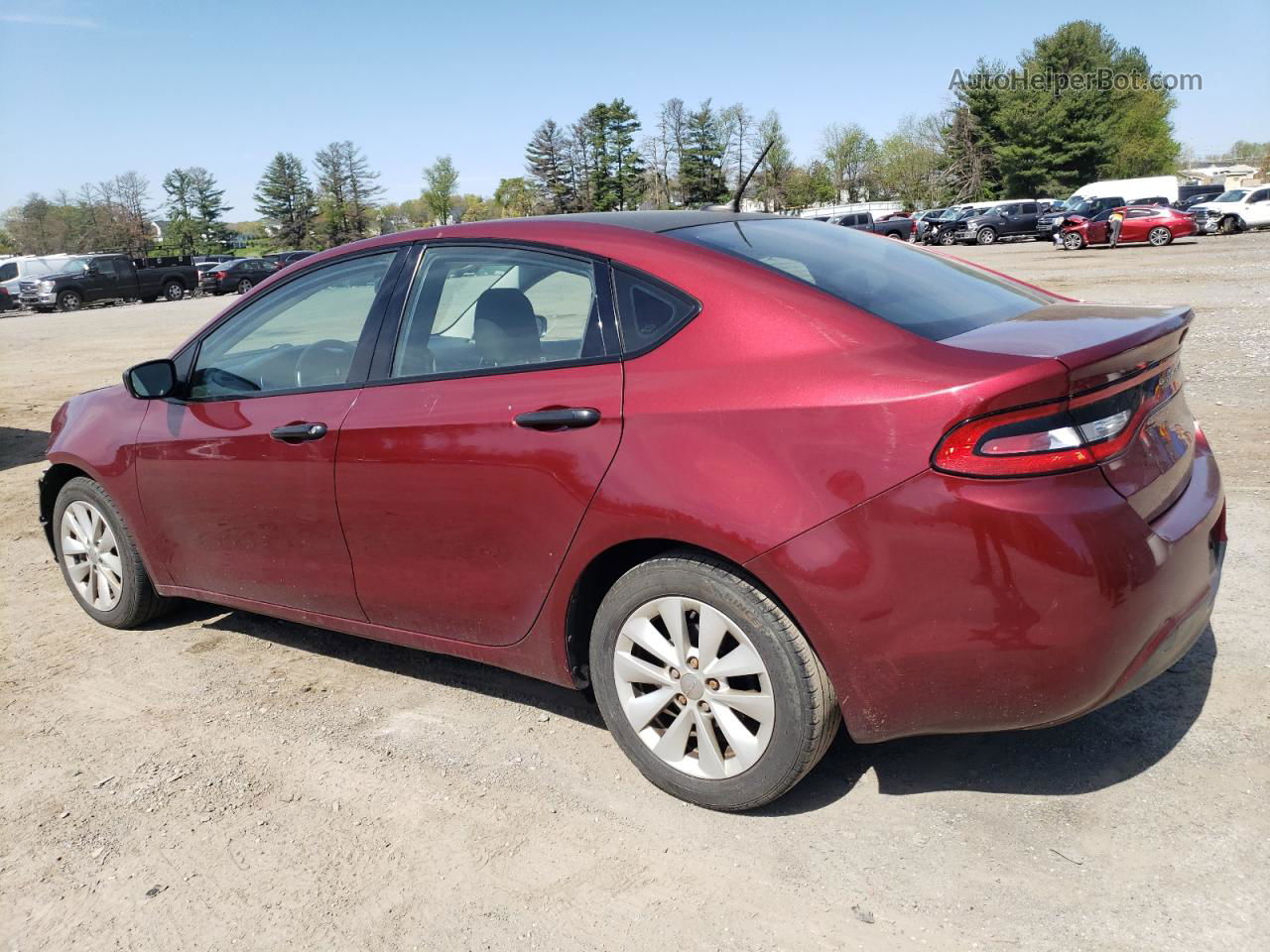 2015 Dodge Dart Se Aero Red vin: 1C3CDFDH5FD276149