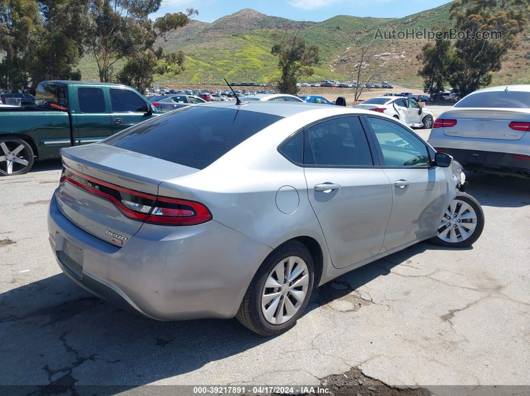 2015 Dodge Dart Aero Silver vin: 1C3CDFDH6FD112862