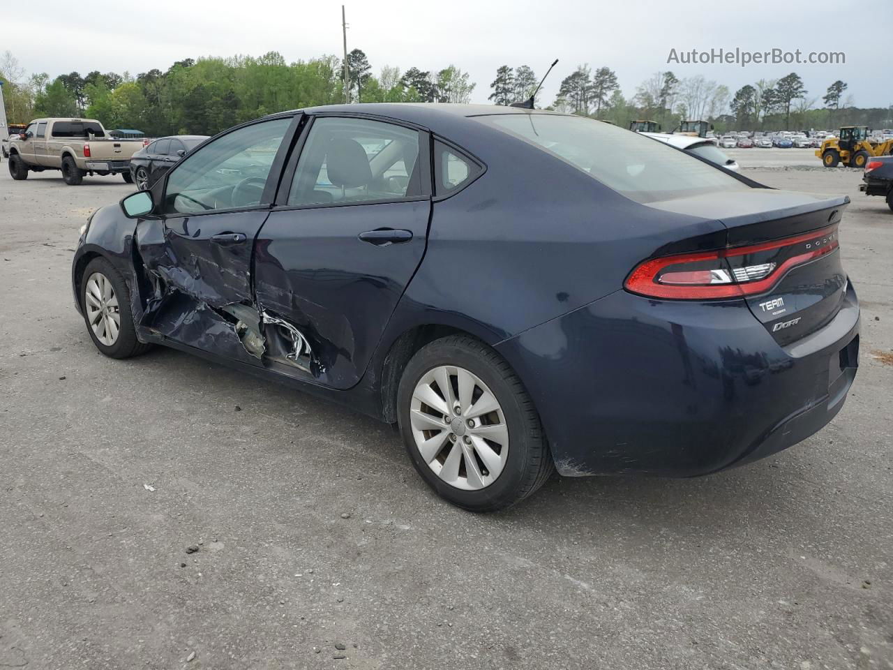 2015 Dodge Dart Se Aero Blue vin: 1C3CDFDH7FD252614