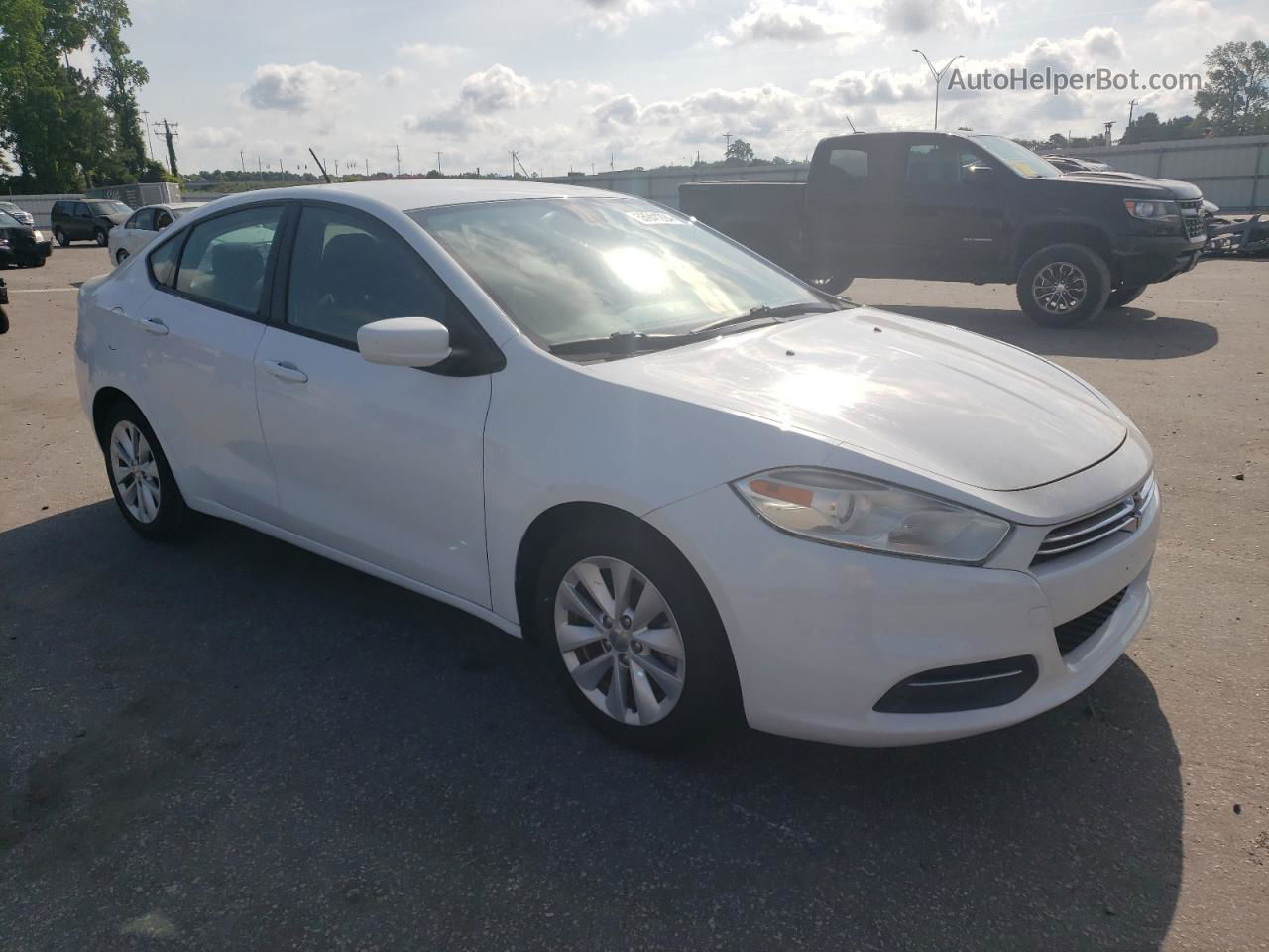 2015 Dodge Dart Se Aero White vin: 1C3CDFDH7FD422681