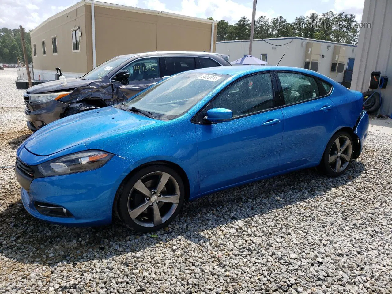 2015 Dodge Dart Gt Blue vin: 1C3CDFEB0FD225071