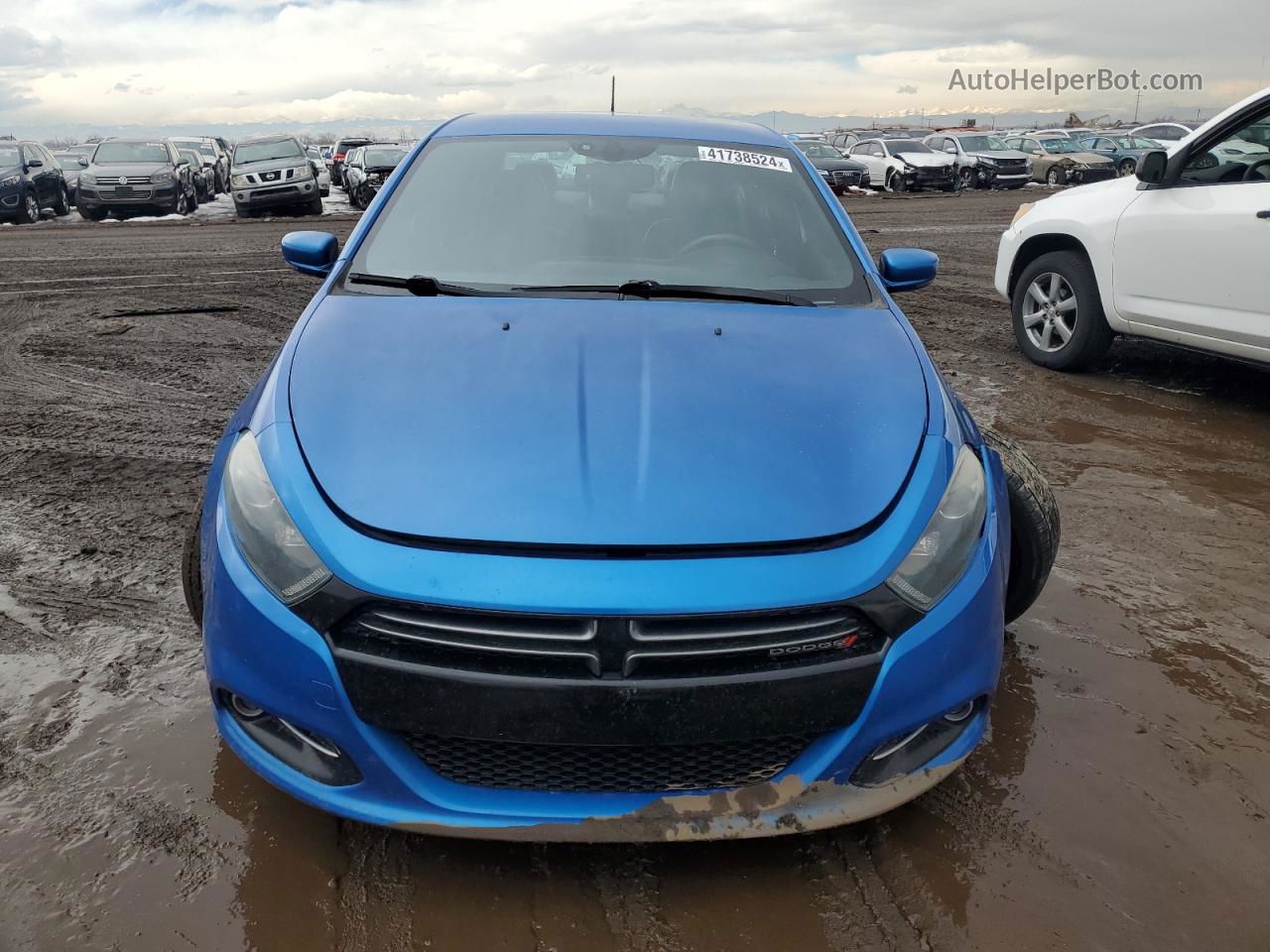 2015 Dodge Dart Gt Blue vin: 1C3CDFEB2FD277463