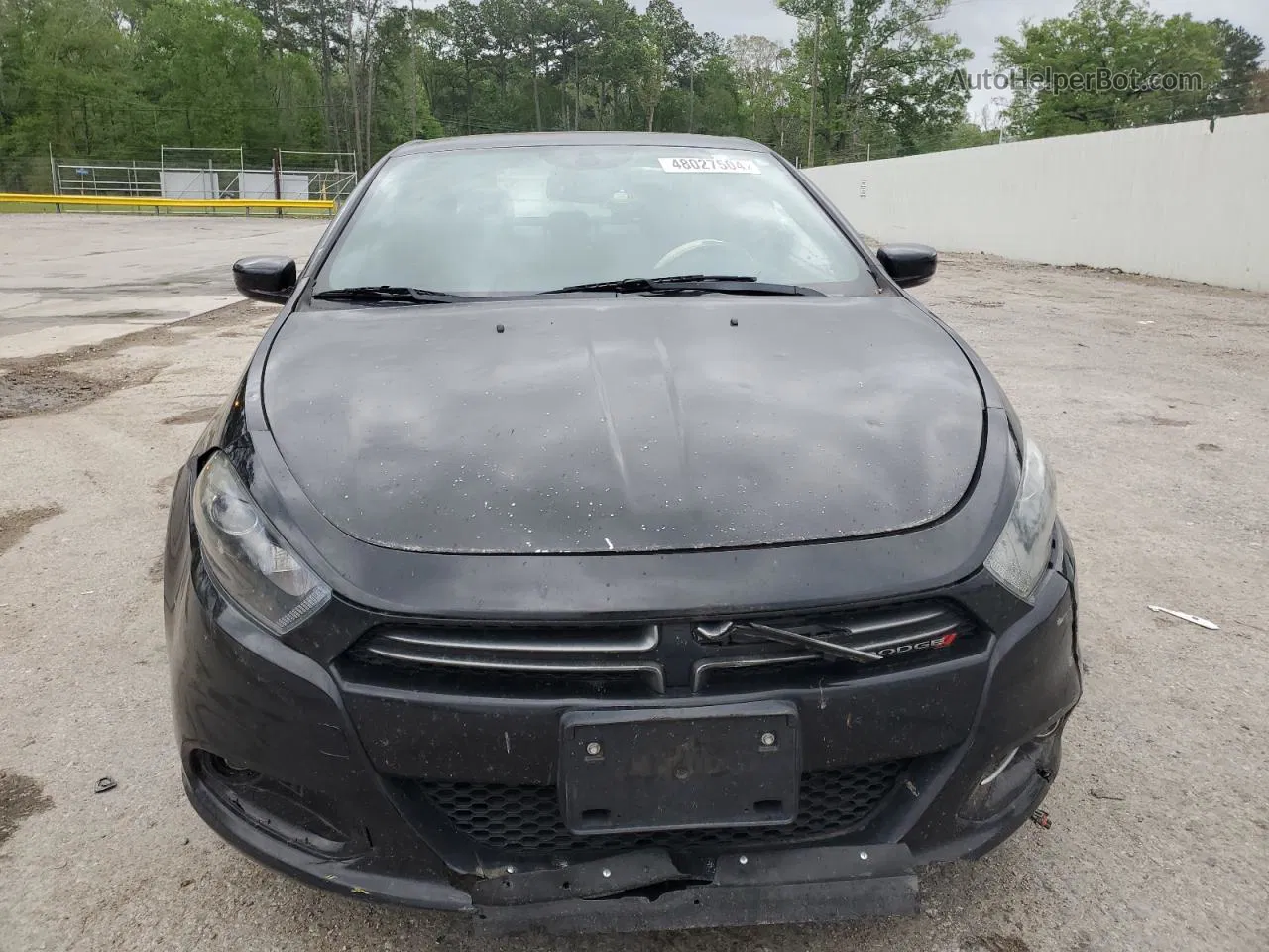 2015 Dodge Dart Gt Black vin: 1C3CDFEB2FD277477