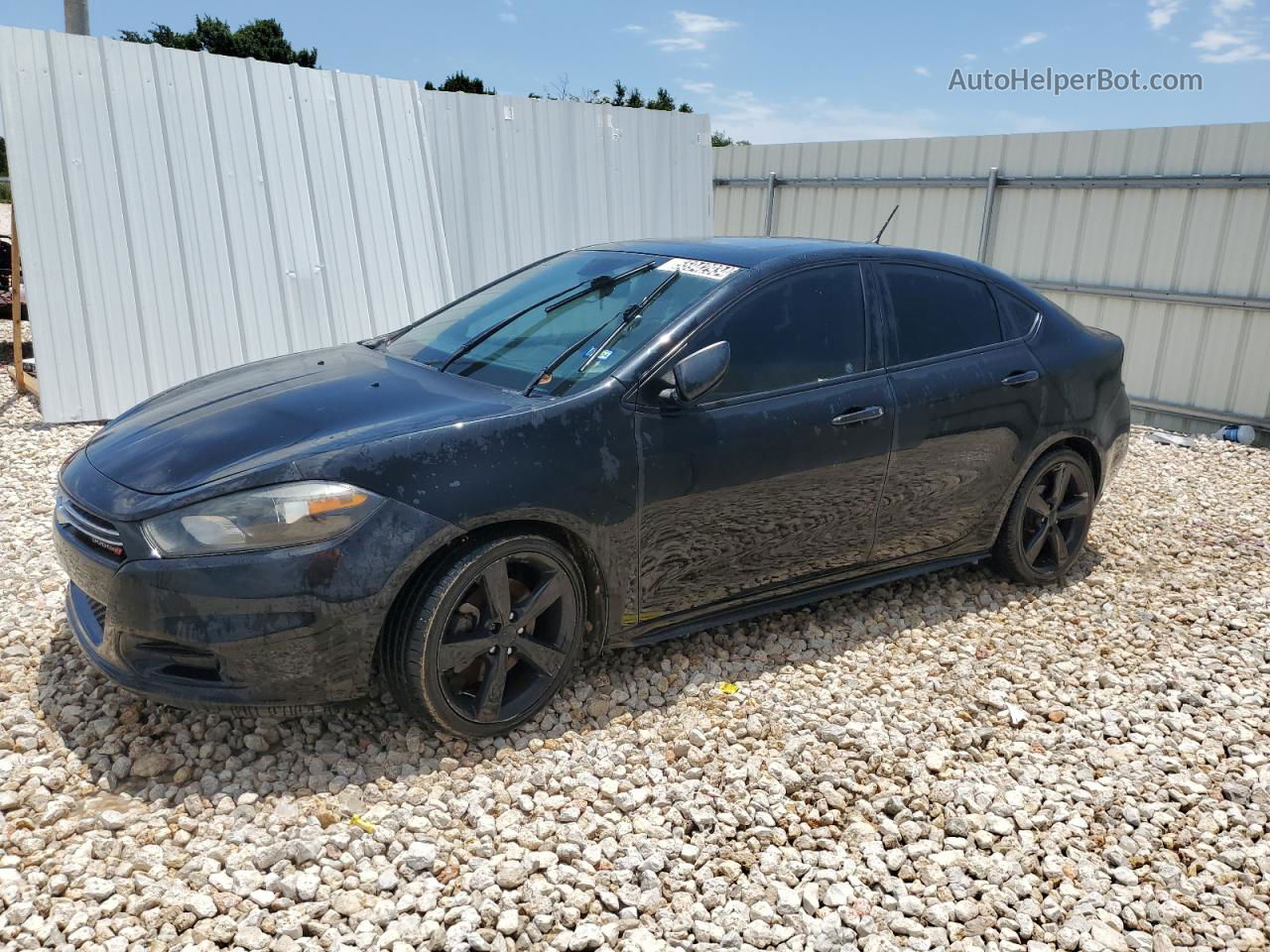 2015 Dodge Dart Gt Black vin: 1C3CDFEB3FD174505