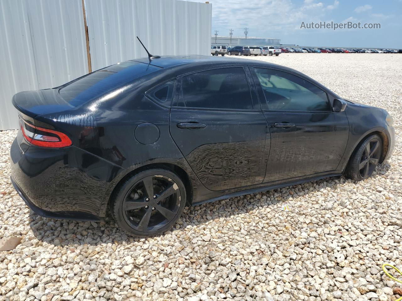 2015 Dodge Dart Gt Black vin: 1C3CDFEB3FD174505