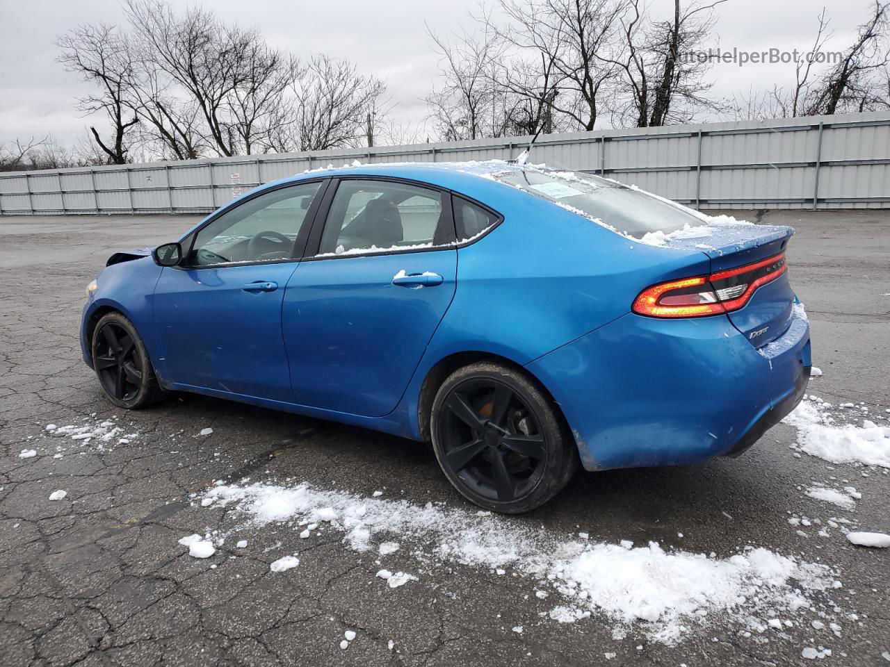 2015 Dodge Dart Gt Blue vin: 1C3CDFEB3FD244052