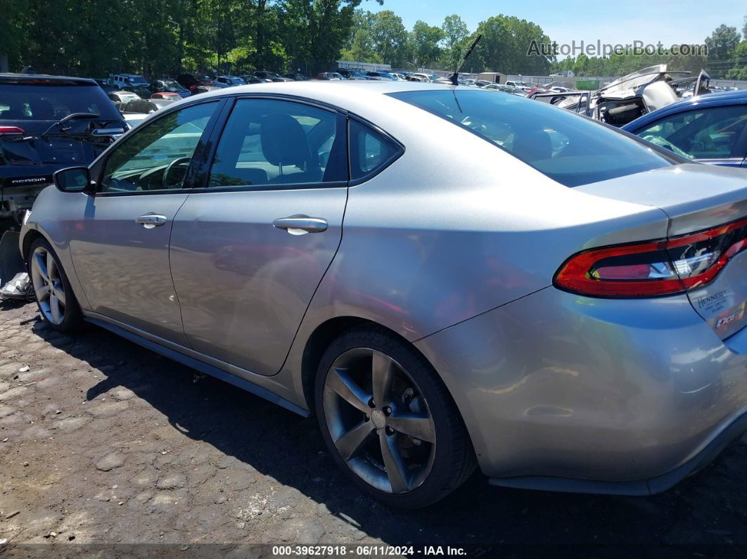 2015 Dodge Dart Gt Silver vin: 1C3CDFEB5FD223249