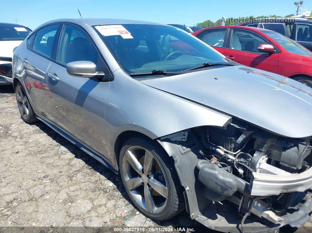 2015 Dodge Dart Gt Silver vin: 1C3CDFEB5FD223249