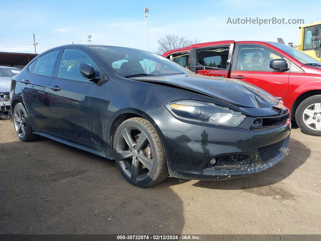 2015 Dodge Dart Gt Черный vin: 1C3CDFEB5FD378464