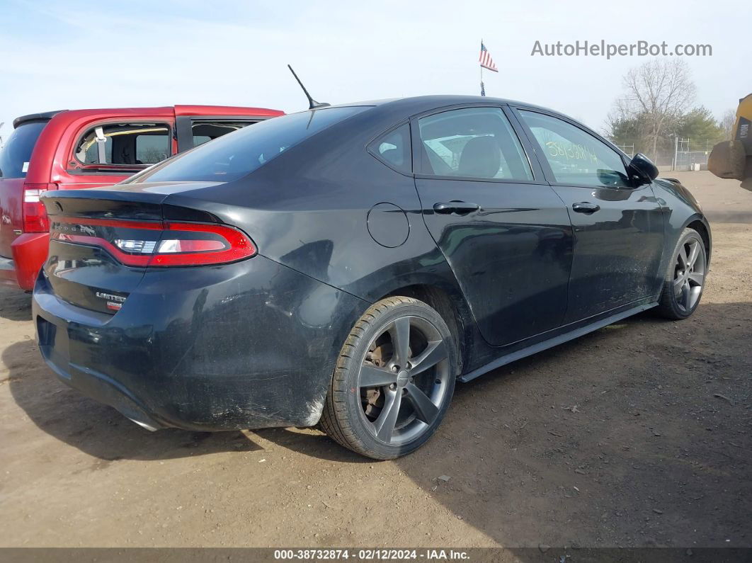 2015 Dodge Dart Gt Черный vin: 1C3CDFEB5FD378464