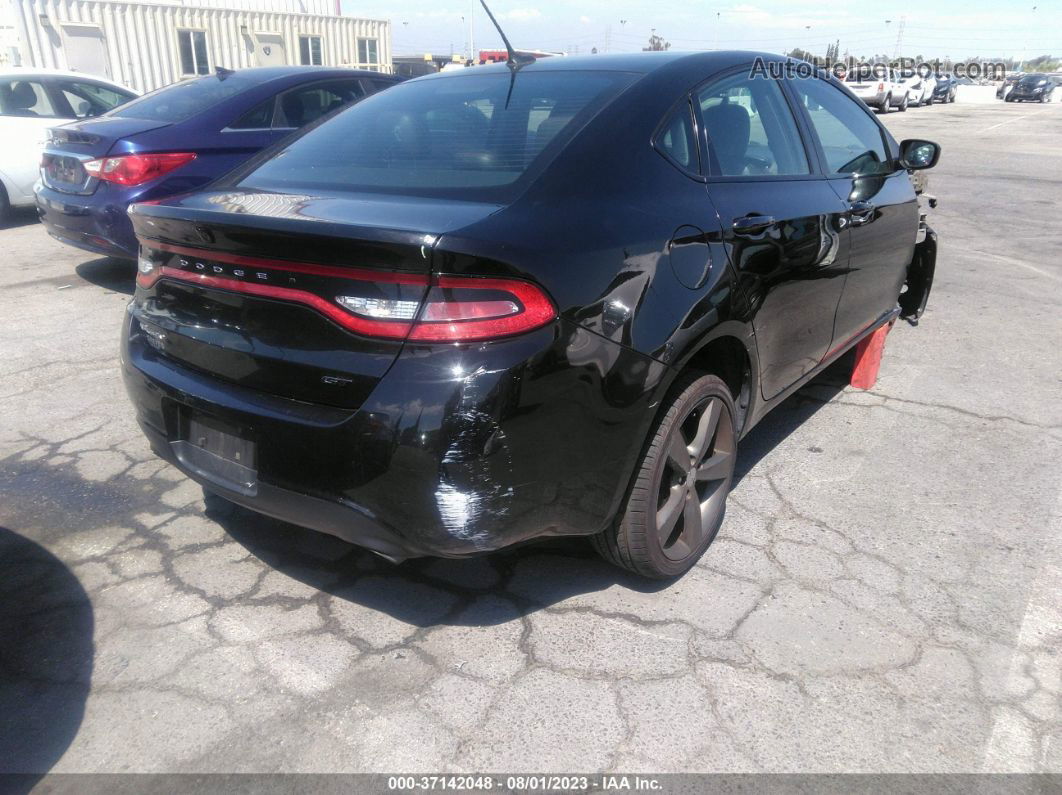 2015 Dodge Dart Gt Черный vin: 1C3CDFEB6FD146505