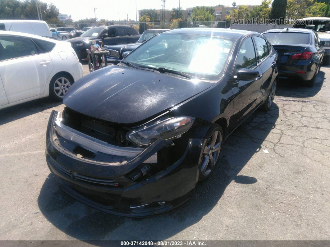 2015 Dodge Dart Gt Black vin: 1C3CDFEB6FD146505