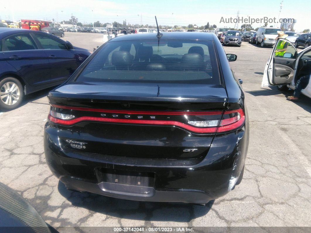 2015 Dodge Dart Gt Черный vin: 1C3CDFEB6FD146505