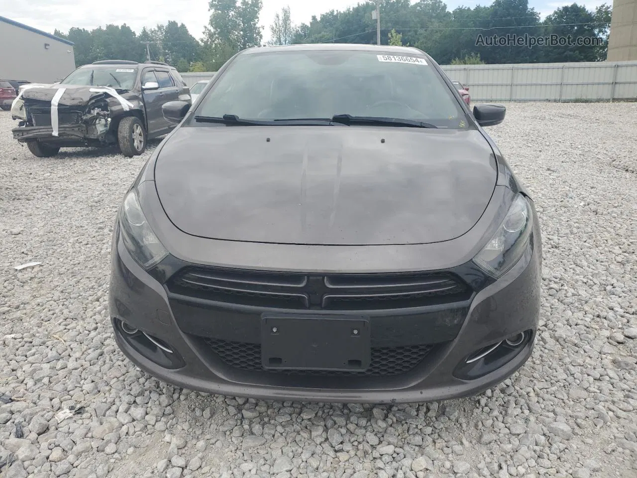 2015 Dodge Dart Gt Серый vin: 1C3CDFEB7FD200491